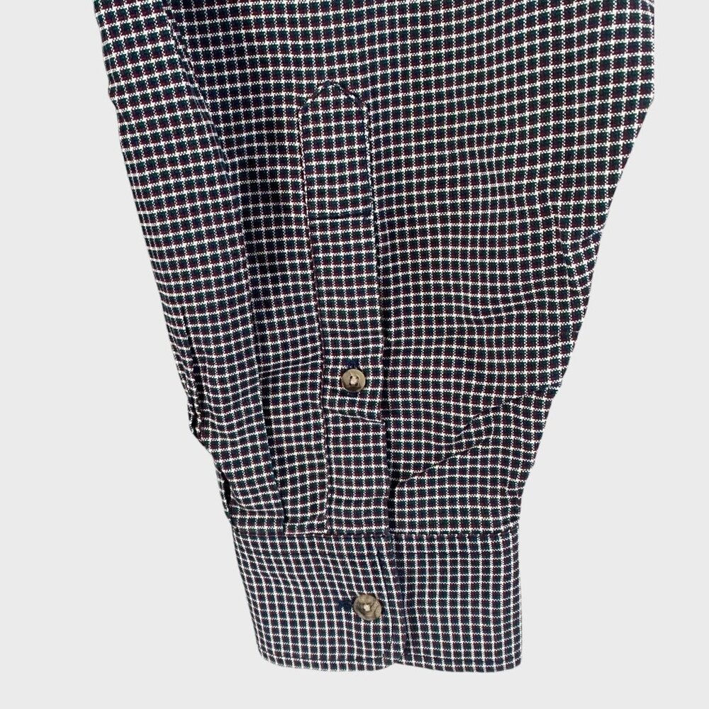 Pendleton Button-Down Shirt Green Micro Check Men… - image 7